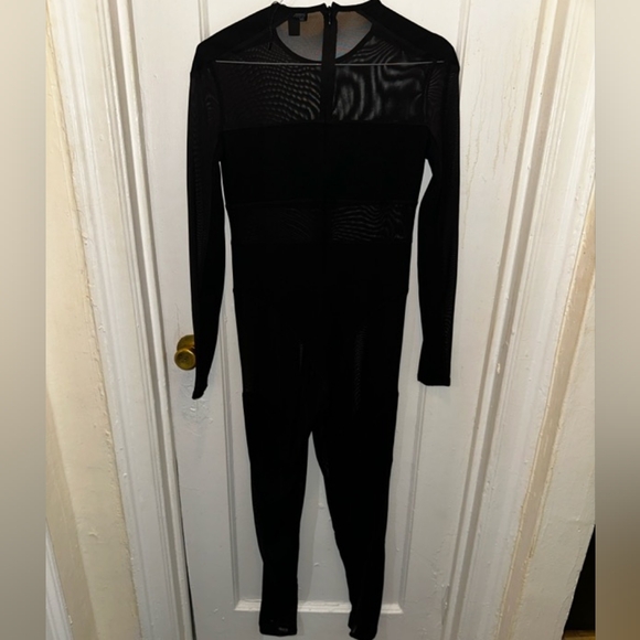 Blk Formal see-through bodysuit - Picture 2 of 2